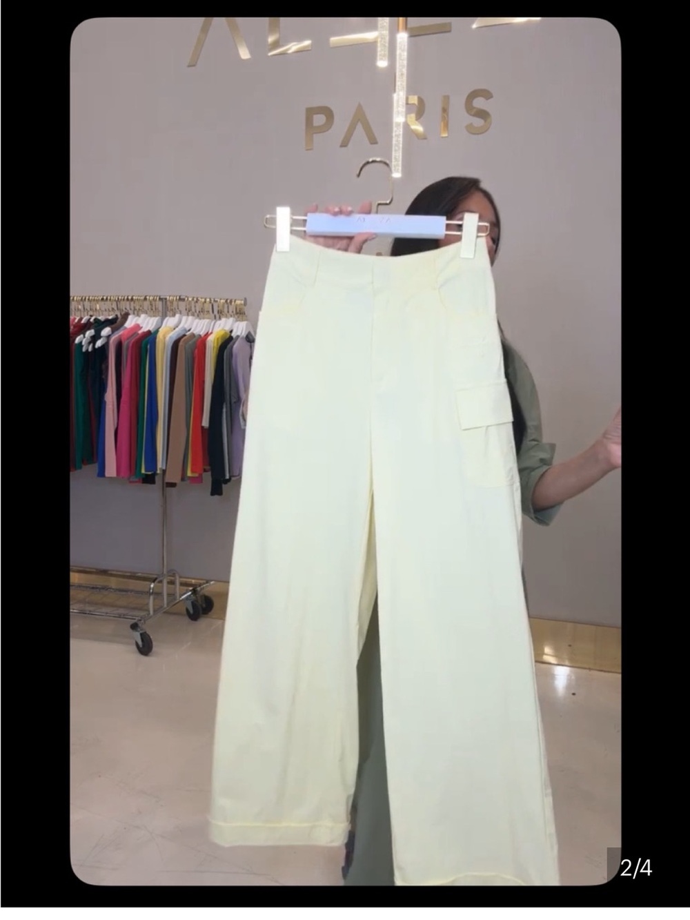 ❌❌SOLD Aleeza Paris M Black Pull-On Pants NWT these fit very small for M - Picture 2 of 7